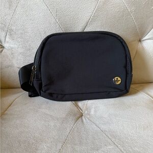 HALARA Black Crossbody Bag with Silver Accent